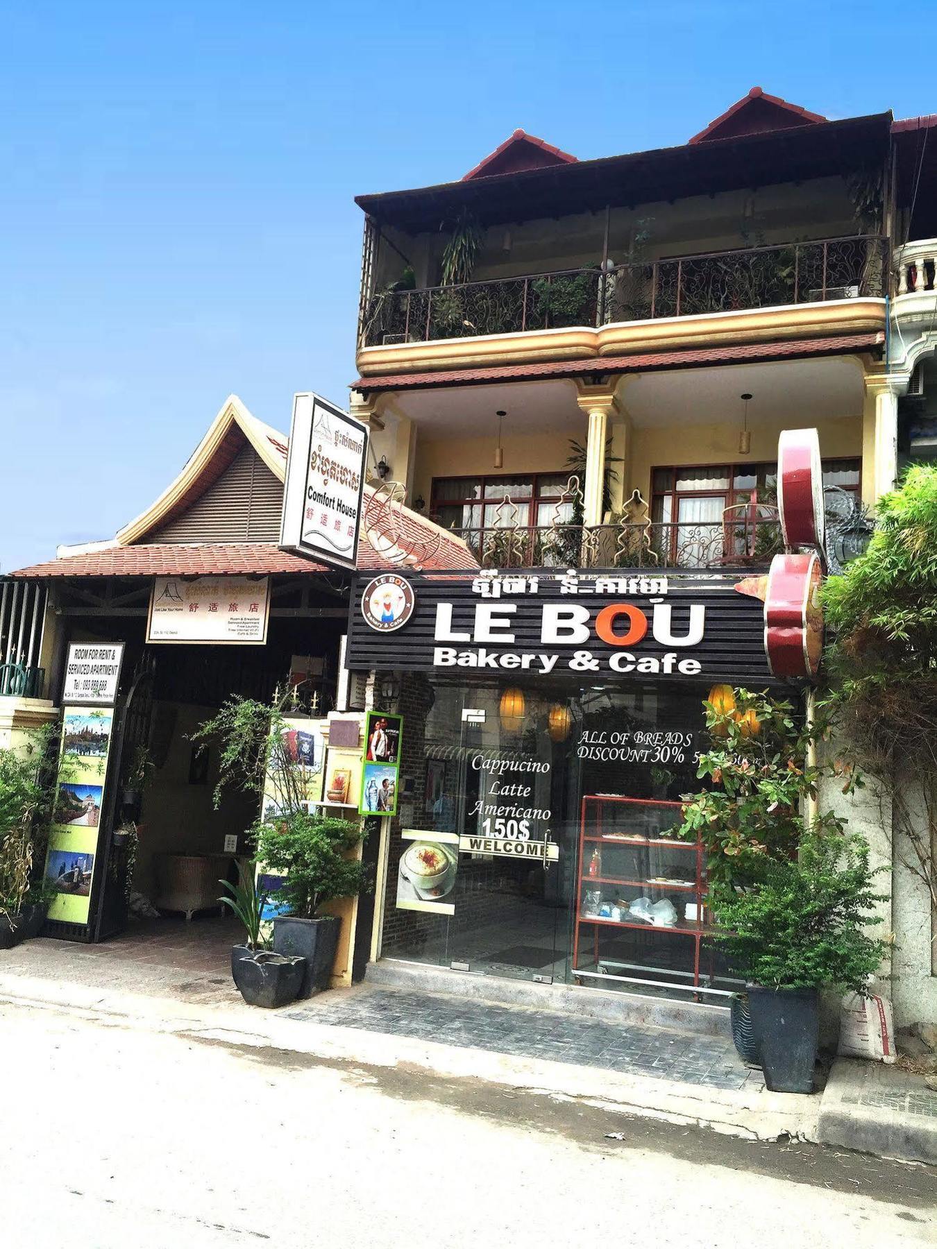 Comfort House Bed & Breakfast Phnom Penh Bagian luar foto